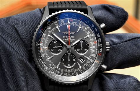 breitling navitimer blacksteel|breitling navitimer 01 46 mm.